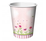 Garden Fairy 9 Oz Hot/Cold Paper Cups (8pcs/pkt)